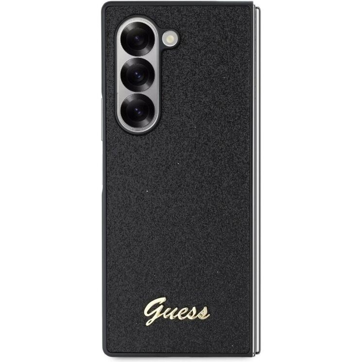 Захисний чохол Guess Glitter Script для Samsung Galaxy Fold 6 (GUHCZFD6HGGSHK) - Black: фото 2 з 7