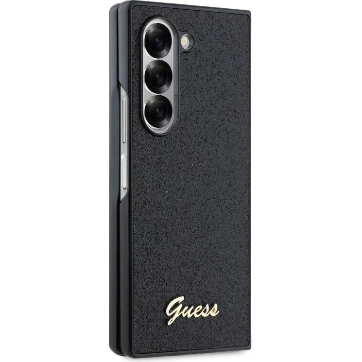 Захисний чохол Guess Glitter Script для Samsung Galaxy Fold 6 (GUHCZFD6HGGSHK) - Black: фото 3 з 7