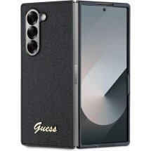 Захисний чохол Guess Glitter Script для Samsung Galaxy Fold 6 (GUHCZFD6HGGSHK) - Black: фото 1 з 7