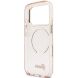 Защитный чехол Guess IML Script Metal MagSafe для iPhone 17 Pro (GUHMP17L5HTCSMSP) - Pink (403263P). Фото 7 из 9