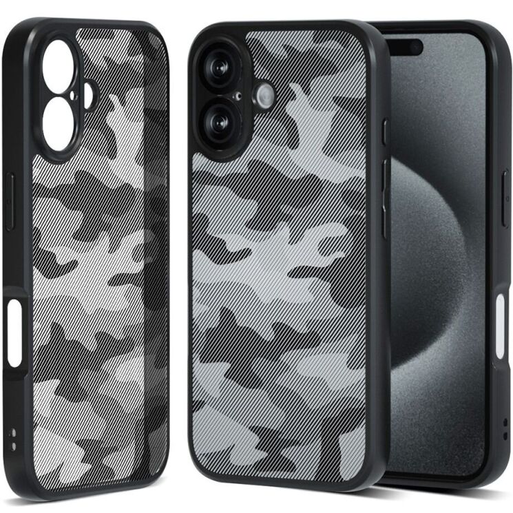 Защитный чехол IBMRS Military для Apple iPhone 16 Plus - Artistic Camouflage: фото 1 из 7