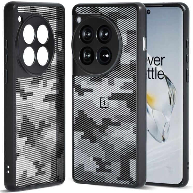 Защитный чехол IBMRS Military для OnePlus 12 - Grid Camouflage: фото 1 из 6