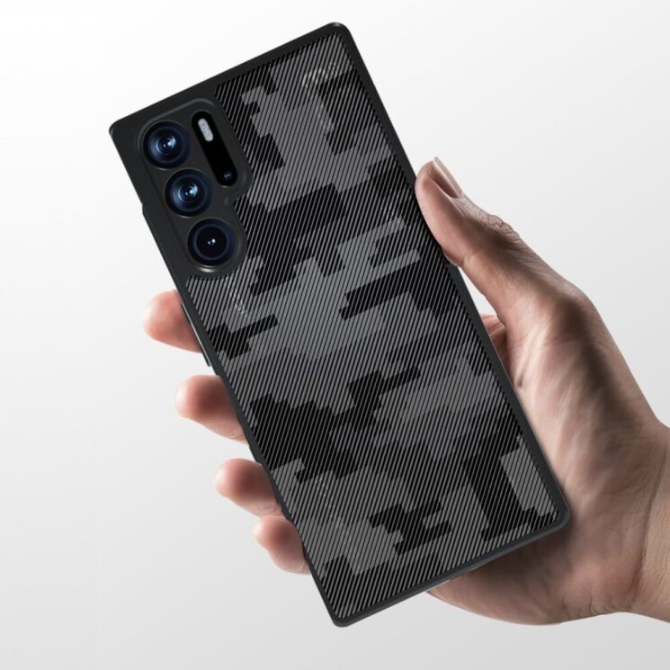 Защитный чехол IBMRS Military для ZTE Nubia Red Magic 9 Pro - Grid Camouflage: фото 6 из 6