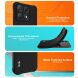 Захисний чохол IMAK Airbag Sand Case with MagSafe для Motorola Edge 70 Max - Matte Black (435527MB). Фото 11 з 11