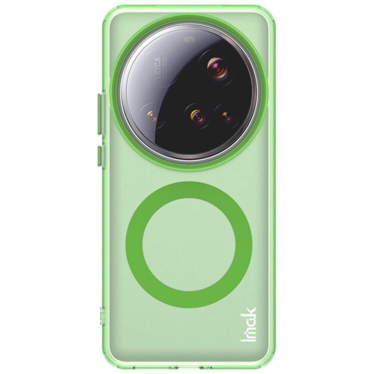 Защитный чехол IMAK Candy Series Magnetic для Xiaomi 15 Ultra - Green: фото 2 из 7
