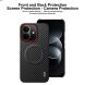 Захисний чохол IMAK Carbon Guard with MagSafe для Xiaomi Redmi Note 17 Pro - Carbon Fiber (429540C). Фото 8 з 9