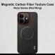 Захисний чохол IMAK Carbon Guard with MagSafe для Xiaomi Redmi Note 17 Pro - Carbon Fiber (429540C). Фото 3 з 9