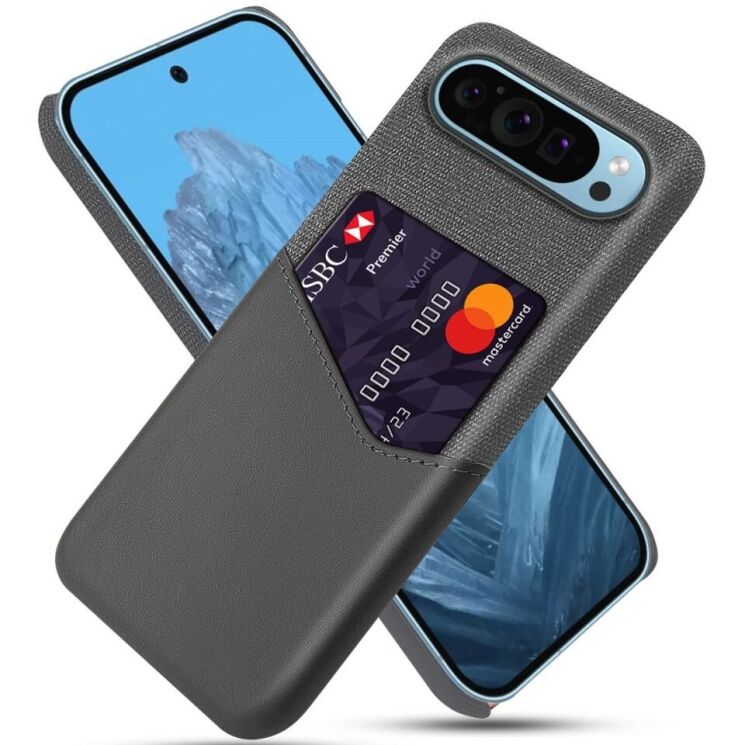 Защитный чехол KSQ Business Pocket для Google Pixel 9 / 9 Pro - Grey: фото 1 из 4