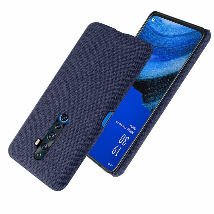 Защитный чехол KSQ Cloth Style для OPPO Reno 2Z - Blue: фото 2 из 5