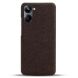 Защитный чехол KSQ Cloth Style для Realme 10 - Brown (314329Z). Фото 3 из 6