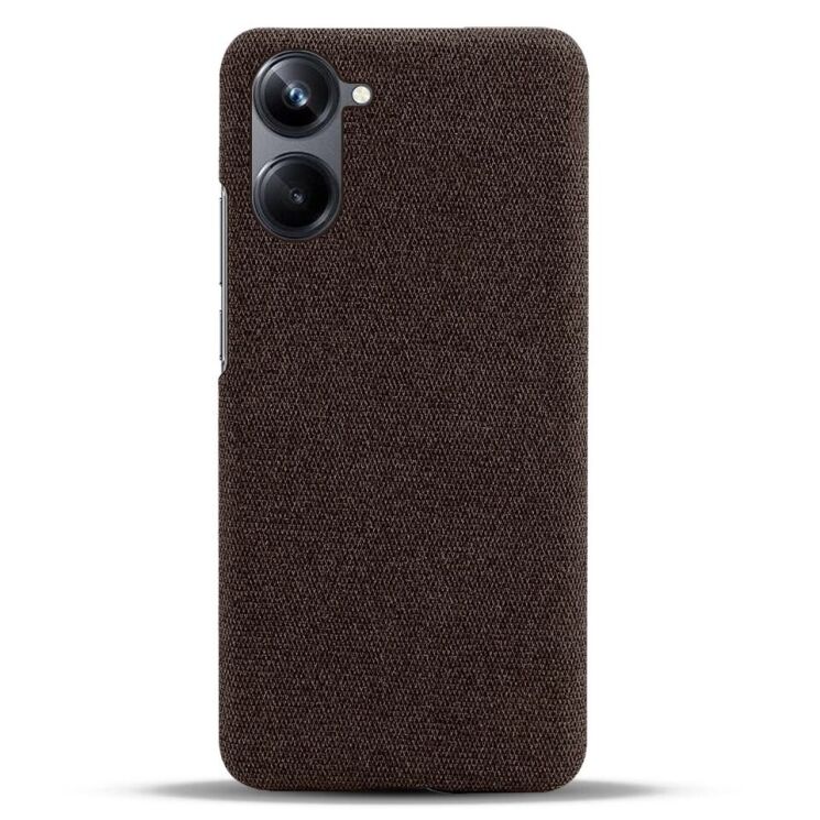 Защитный чехол KSQ Cloth Style для Realme 10 - Brown: фото 3 из 6