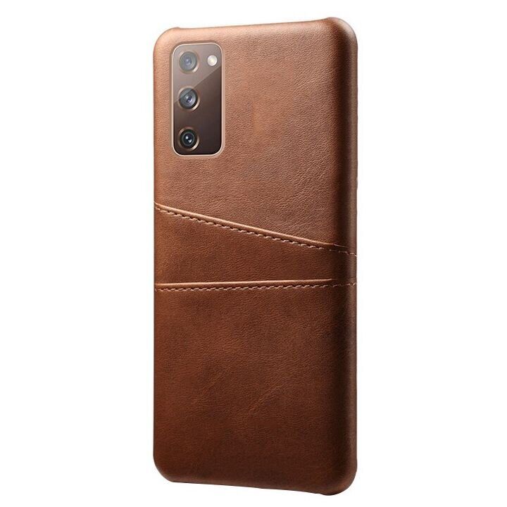 Защитный чехол KSQ Pocket Case для Samsung Galaxy S20 FE (G780) - Coffee: фото 1 из 6
