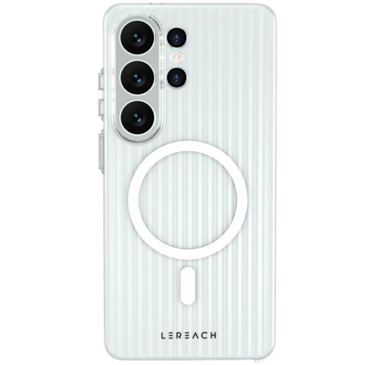 Защитный чехол LEREACH TOC Magnetic для Samsung Galaxy S26 Ultra - White: фото 2 из 11