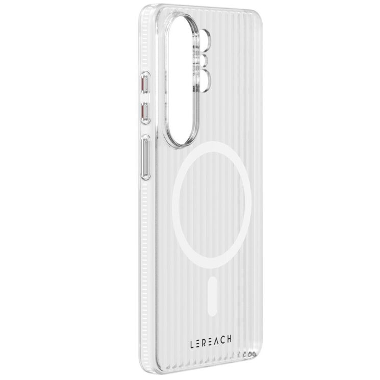 Защитный чехол LEREACH TOC Magnetic для Samsung Galaxy S26 Ultra - White: фото 3 из 11