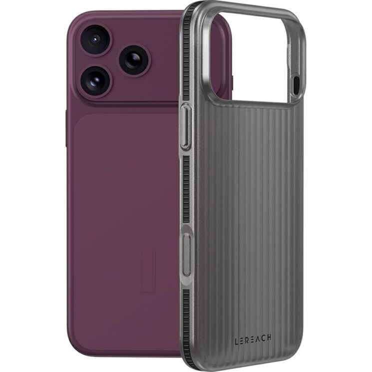 Захисний чохол LEREACH TOC Series для iPhone 18 Pro Max / 17 Pro Max - Black: фото 1 з 11