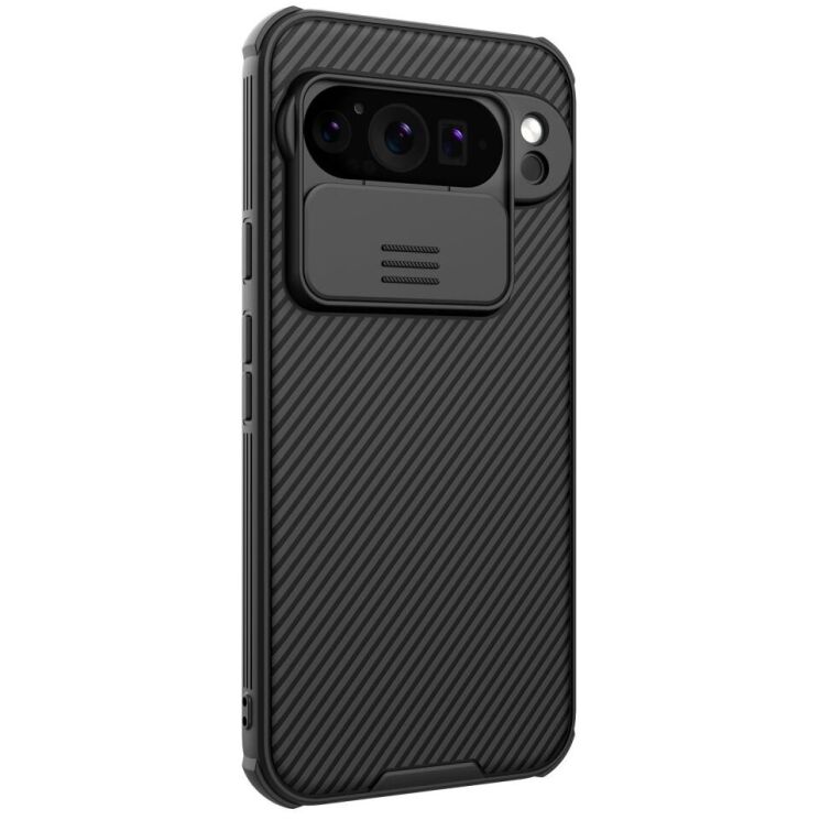 Защитный чехол NILLKIN CamShield Pro для Google Pixel 9 Pro - Black: фото 3 из 19
