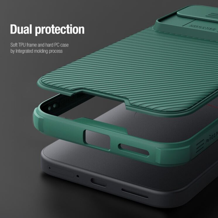Защитный чехол NILLKIN CamShield Pro для Google Pixel 9 Pro - Black: фото 8 из 19