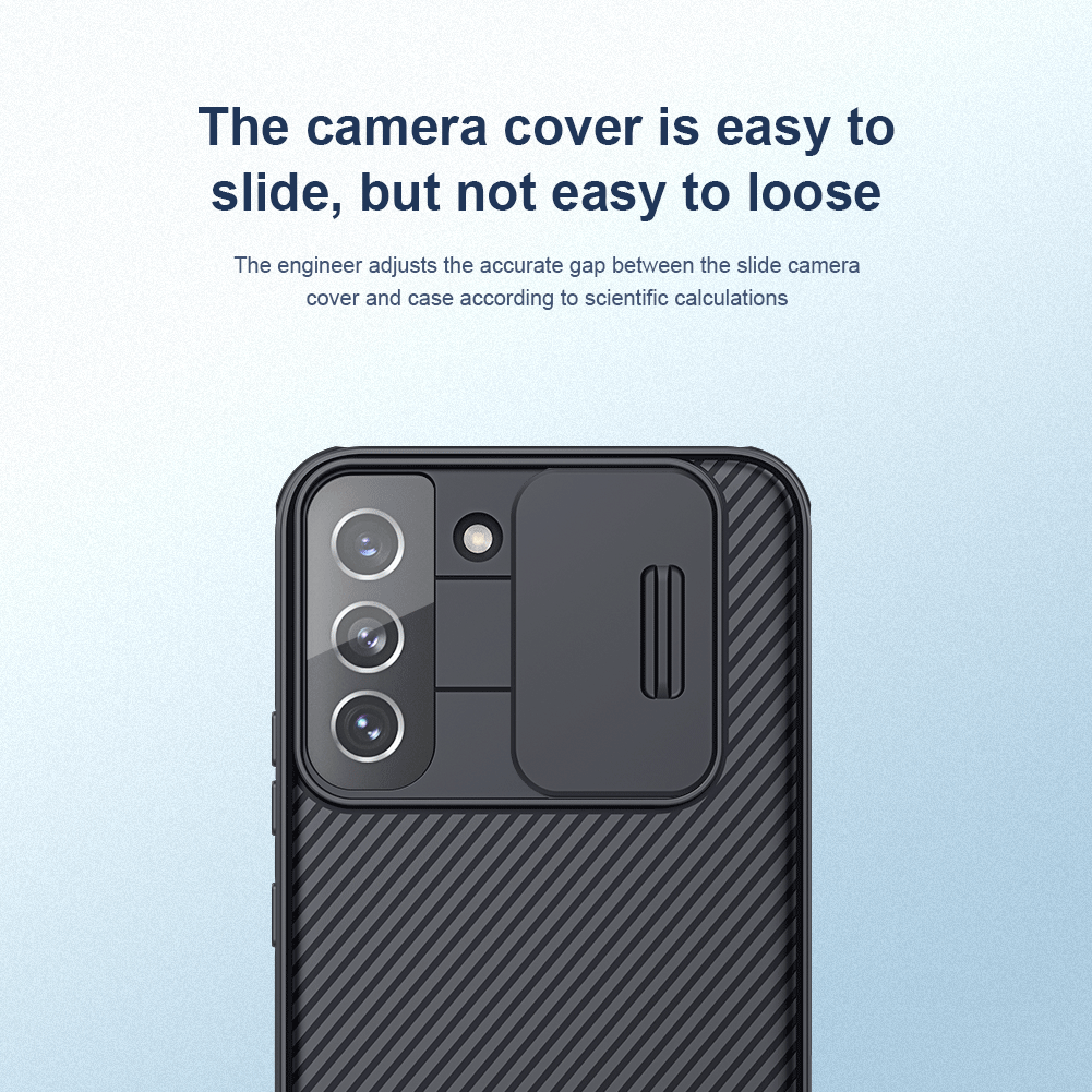 Защитный чехол NILLKIN CamShield Pro для Samsung Galaxy S22 Plus - Black: фото 14 из 20