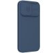 Захисний чохол NILLKIN CamShield Silky Magnetic Silicone Case для Apple iPhone 13 Pro - Blue (288276L). Фото 3 з 18