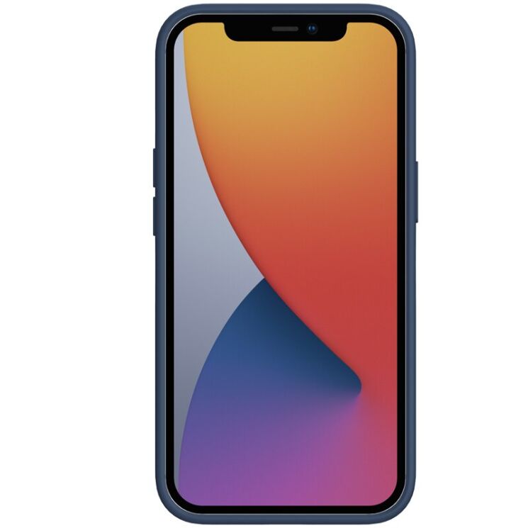 Захисний чохол NILLKIN CamShield Silky Magnetic Silicone Case для Apple iPhone 13 Pro - Blue: фото 2 з 18