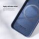 Захисний чохол NILLKIN CamShield Silky Magnetic Silicone Case для Apple iPhone 13 Pro - Blue (288276L). Фото 11 з 18