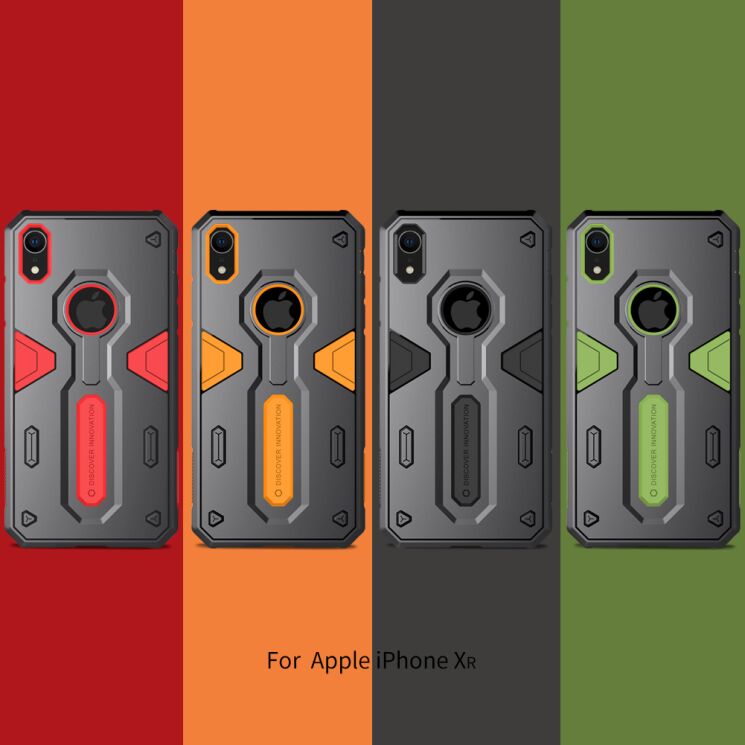 Защитный чехол NILLKIN Defender II для iPhone XR - Green: фото 7 из 13