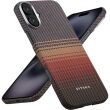Защитный чехол Pitaka Tactile Woven Case для Apple iPhone 16 (KI1601U) - Sunset (366427O)