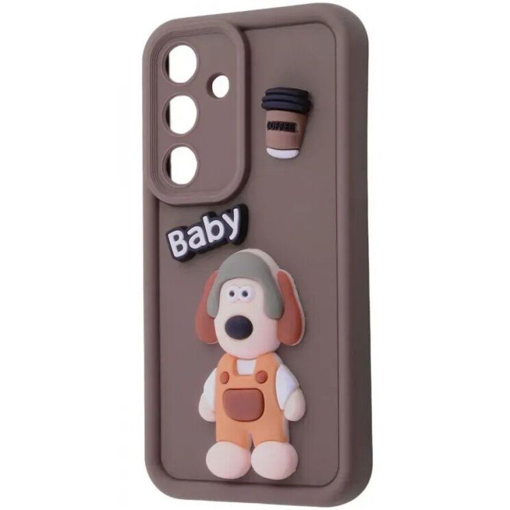 Защитный чехол Pretty Things Case для Samsung Galaxy A26 (A266) - Brown / Baby: фото 1 из 6