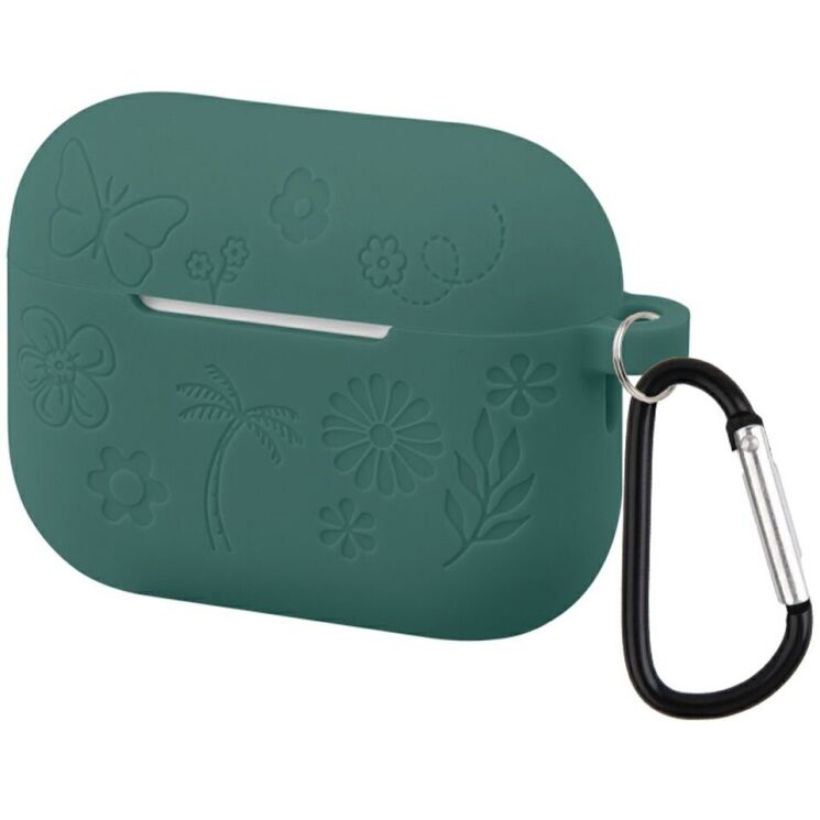 Защитный чехол Reframe Butterfly Pattern для AirPods Pro 3 - Green: фото 1 из 9