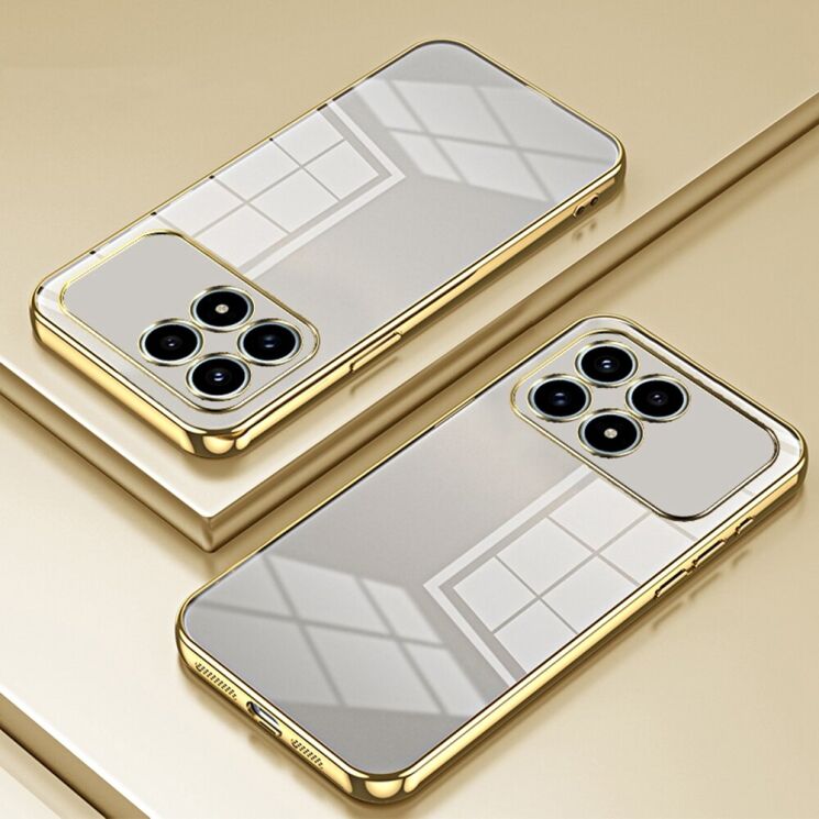 Захисний чохол Reframe Electroplating Frame для Xiaomi Poco F8 Pro - Gold: фото 2 з 7