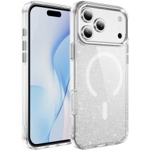 Защитный чехол Reframe Glitter Magnetic Case для Apple iPhone 17 Pro Max - White: фото 1 из 9