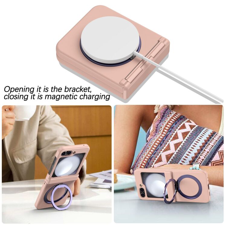 Захисний чохол Reframe Magnetic Case для Samsung Galaxy Flip 6 / Flip 7 FE - Transparent: фото 6 з 7
