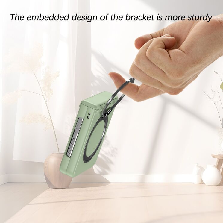 Захисний чохол Reframe Magnetic Case для Samsung Galaxy Flip 6 / Flip 7 FE - Transparent: фото 5 з 7