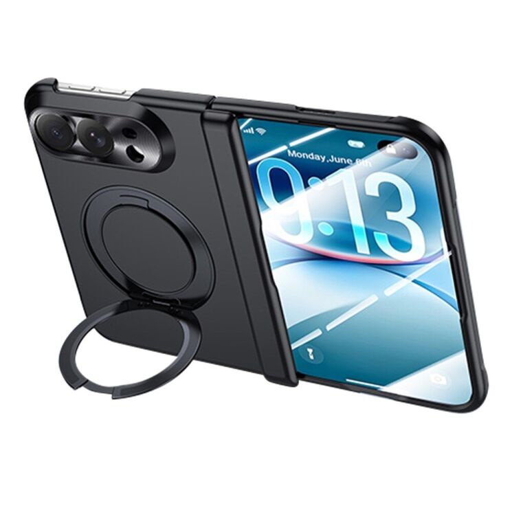 Защитный чехол Reframe Ring Stand Case для iPhone Duo - Black: фото 1 из 6