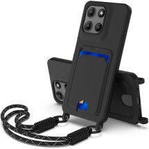 Защитный чехол Reframe Silicone Holder для Motorola Moto G15 / G15 Power / G17 Power - Black: фото 1 из 7