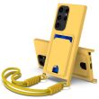 Защитный чехол Reframe Silicone Holder для Samsung Galaxy S23 Ultra (S918) - Yellow (321082Y)