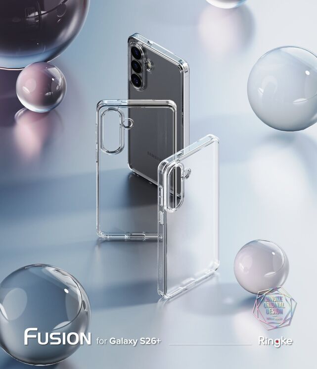 Защитный чехол Ringke Fusion для Samsung Galaxy S26 Plus (S947) 8800328814974 - Clear: фото 4 из 16