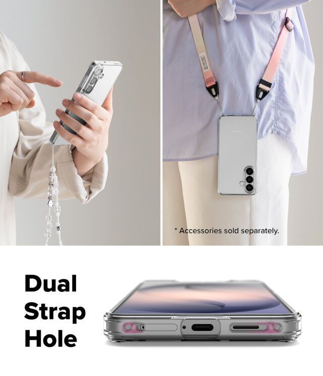 Защитный чехол Ringke Fusion для Samsung Galaxy S26 Plus (S947) 8800328814974 - Clear: фото 12 из 16