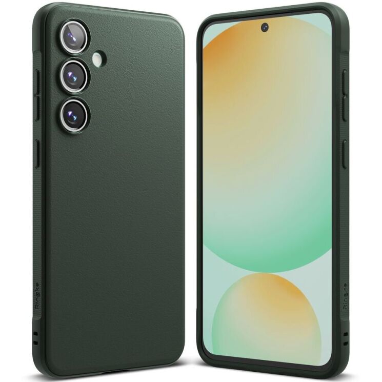 Защитный чехол Ringke Onyx для Samsung Galaxy S24 FE (S721) 8800274964662 - Dark Green: фото 2 из 14