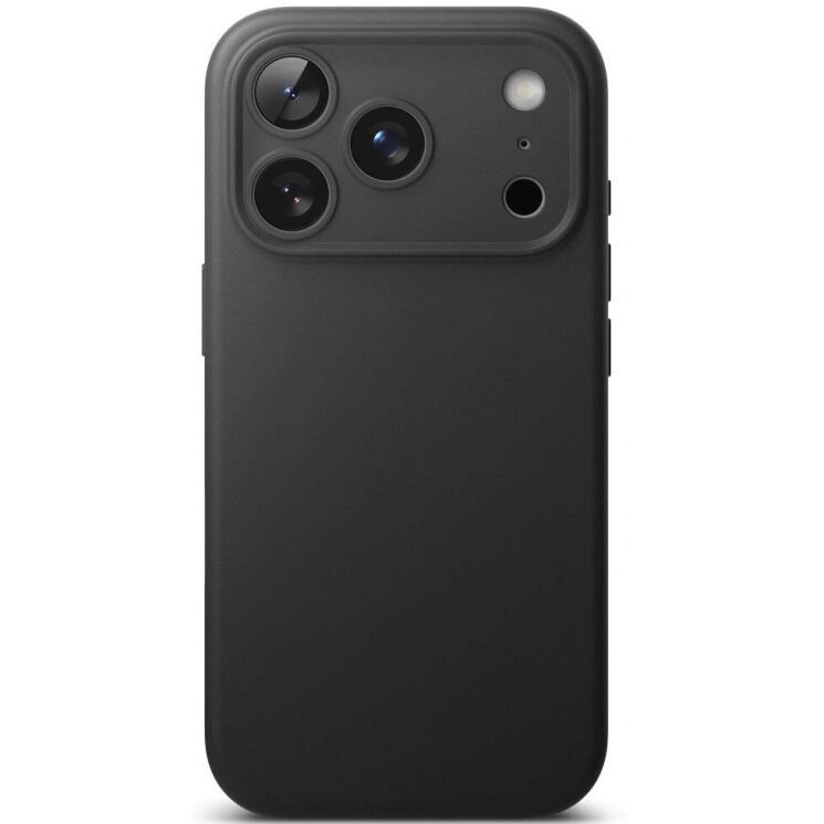 Защитный чехол Ringke Silicone Magnetic для iPhone 18 Pro (8800380463059) - Black: фото 3 из 20
