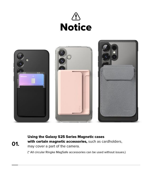 Захисний чохол Ringke Silicone Magnetic для Samsung Galaxy S25 Plus (S936) 8800274968783 - Black: фото 13 з 14