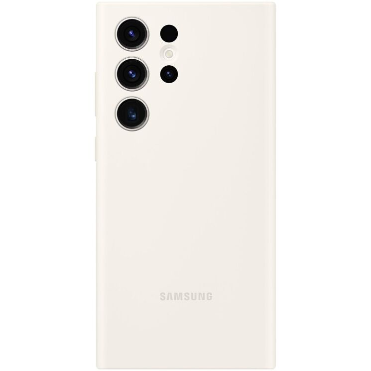 Защитный чехол Silicone Case для Samsung Galaxy S23 Ultra (S918) EF-PS918TUEGRU - Cotton: фото 1 из 3