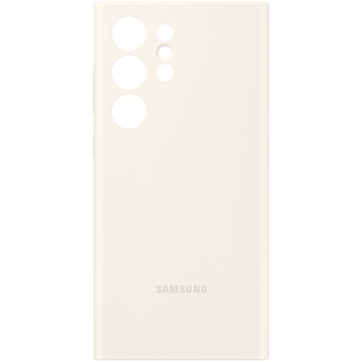 Защитный чехол Silicone Case для Samsung Galaxy S23 Ultra (S918) EF-PS918TUEGRU - Cotton: фото 2 из 3