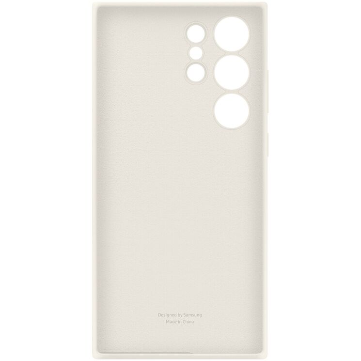 Защитный чехол Silicone Case для Samsung Galaxy S23 Ultra (S918) EF-PS918TUEGRU - Cotton: фото 3 из 3