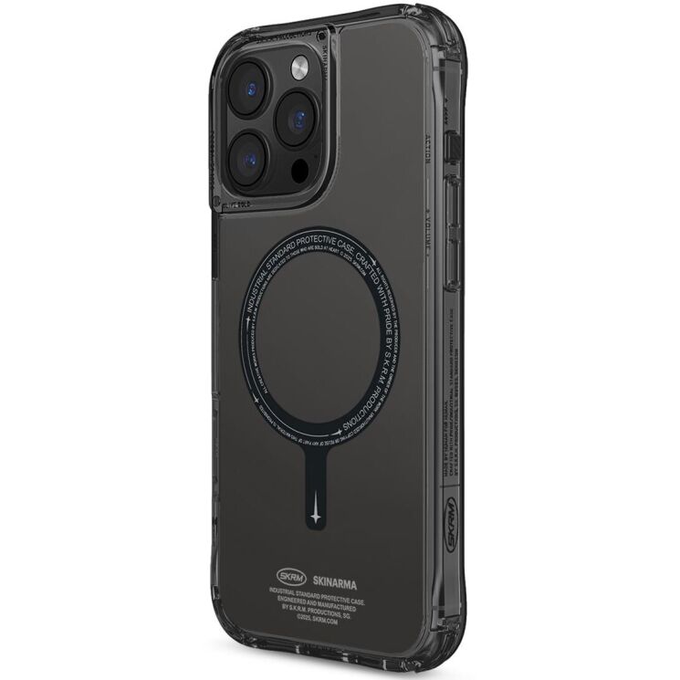 Защитный чехол SKINARMA SAIDO Mag-Charge для Apple iPhone 16 Pro Max - Black: фото 2 из 10