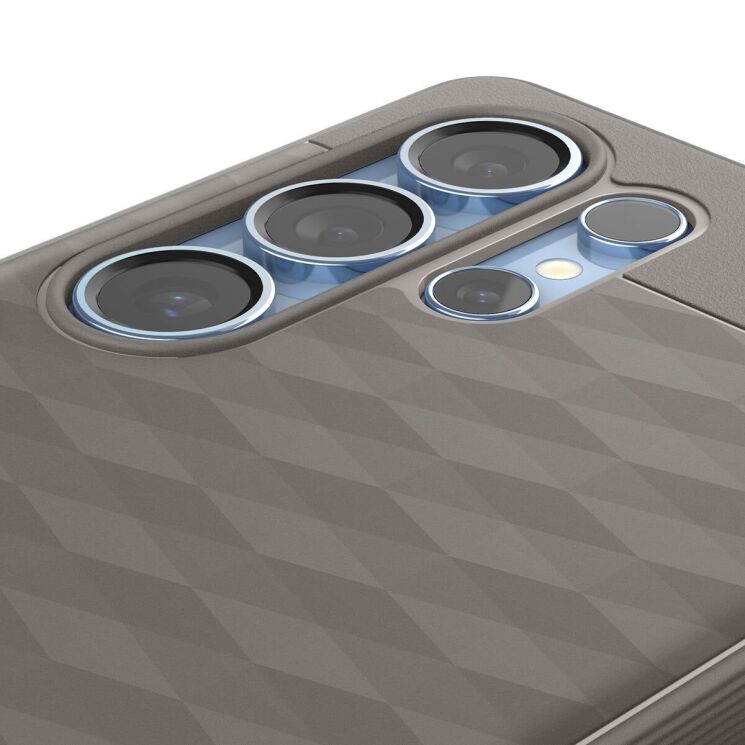 Защитный чехол Spigen (SGP) Caseology Parallax (MagFit) by Spigen для Samsung Galaxy S25 Ultra (S938) ACS09055 - Ash Grey: фото 11 из 16