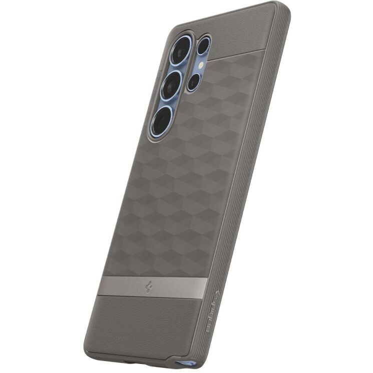 Защитный чехол Spigen (SGP) Caseology Parallax (MagFit) by Spigen для Samsung Galaxy S25 Ultra (S938) ACS09055 - Ash Grey: фото 3 из 16