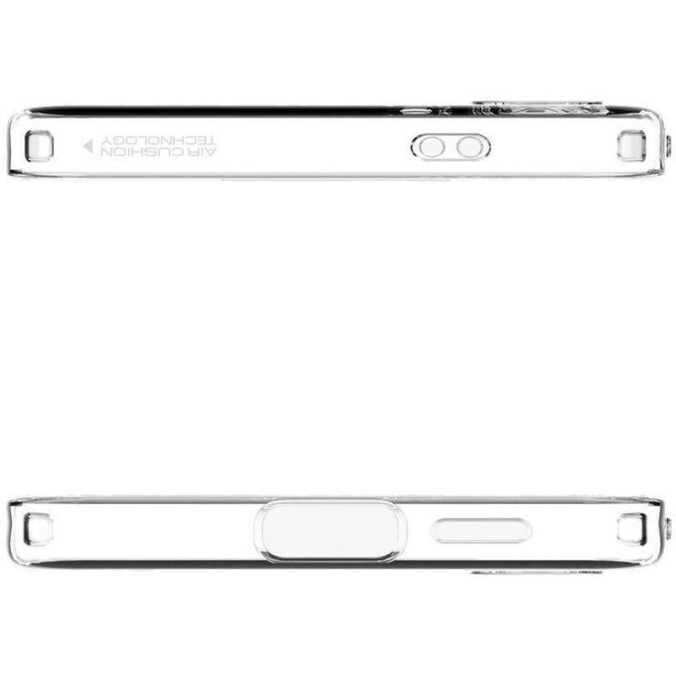 Защитный чехол Spigen (SGP) Crystal Flex для Samsung Galaxy S24 (S921) - Crystal Clear: фото 8 из 8