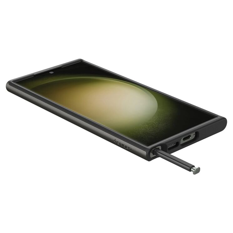 Защитный чехол Spigen (SGP) Neo Hybrid для Samsung Galaxy S23 Ultra (S918) - Gunmetal: фото 8 из 20