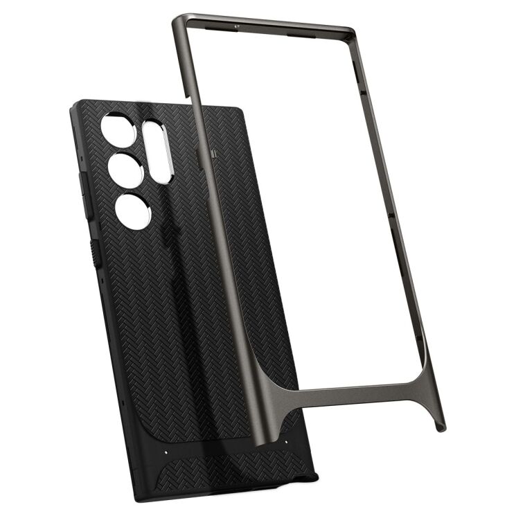 Защитный чехол Spigen (SGP) Neo Hybrid для Samsung Galaxy S23 Ultra (S918) - Gunmetal: фото 4 из 20